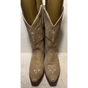 Big Bull Brown Boots Women. Size 8.5 Mexican Size 25.5